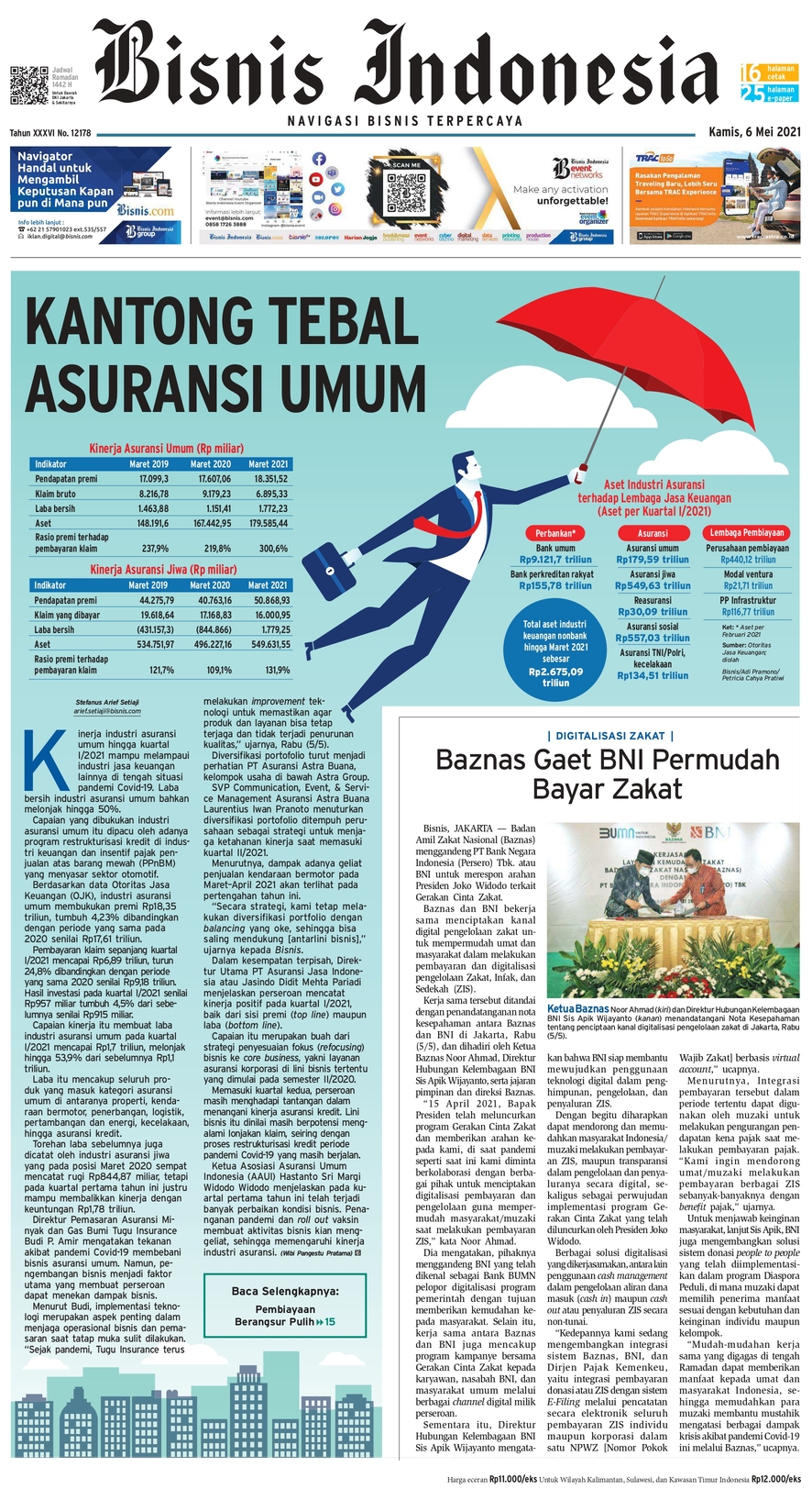 Bisnis Indonesia Edisi 6 Mei 2021