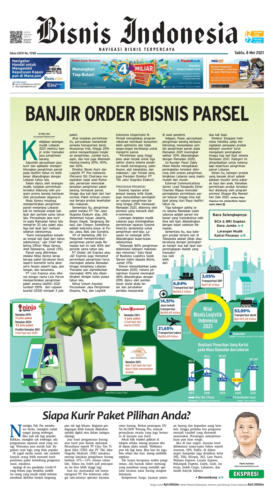 Bisnis Indonesia Edisi 8 Mei 2021