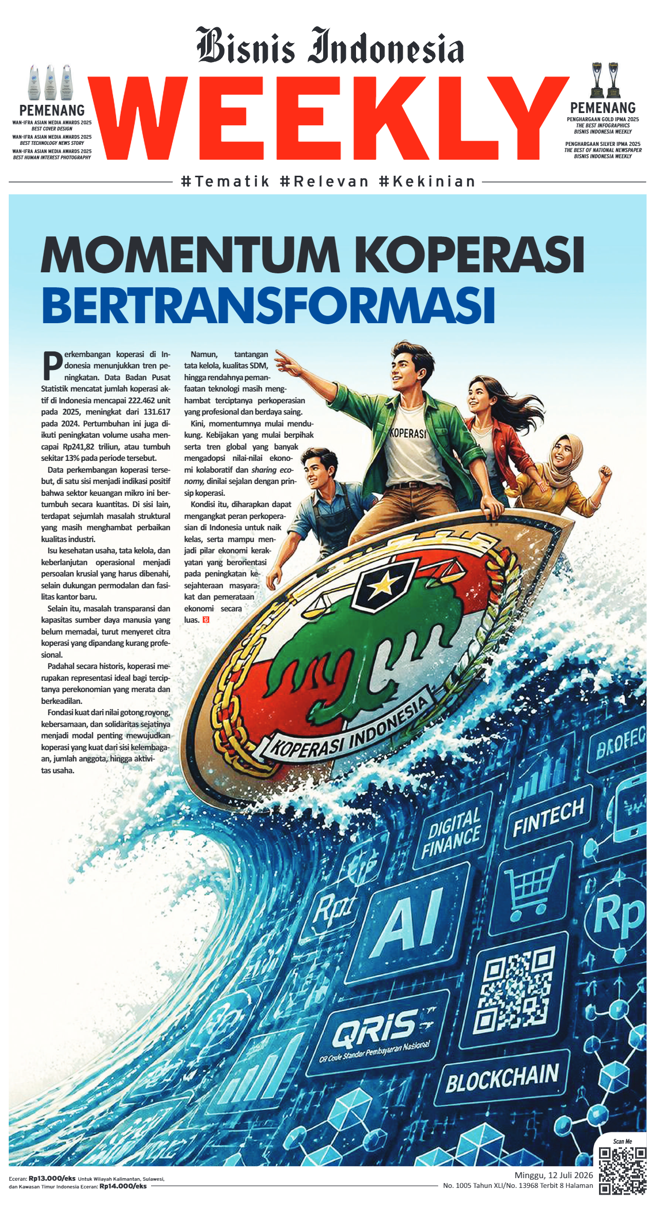 Bisnis Indonesia Edisi 12 Juli 2026