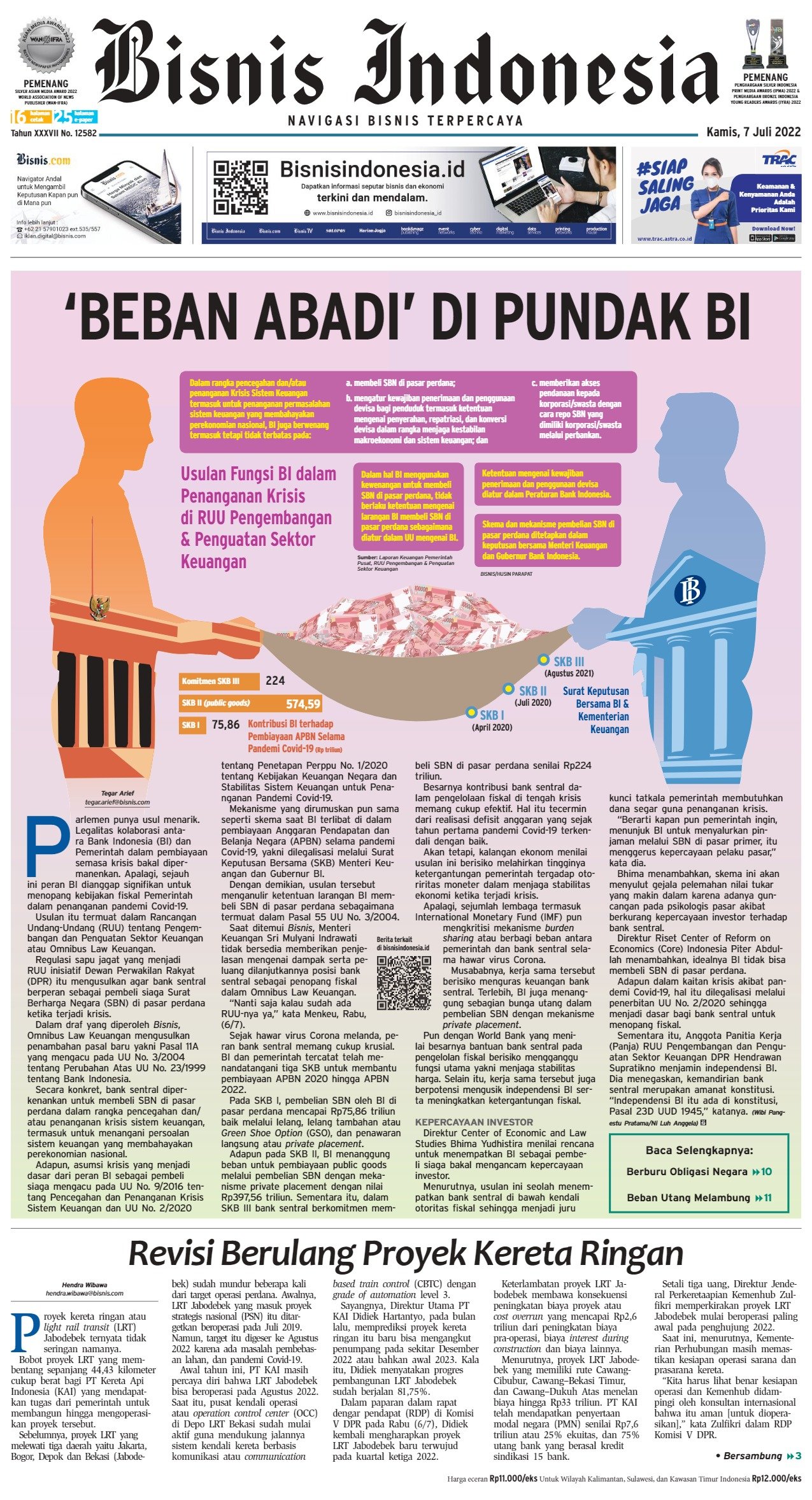 Bisnis Indonesia Edisi 07 Juli 2022