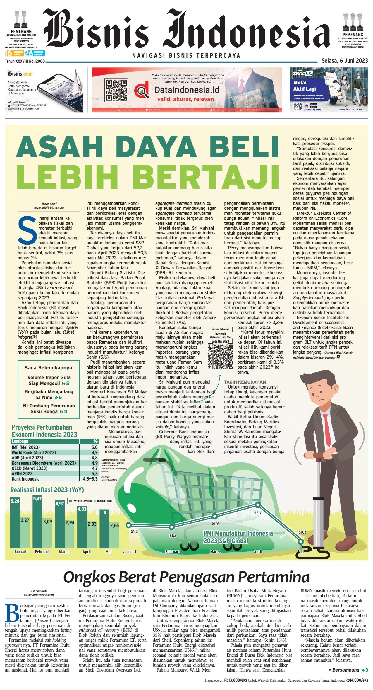 Bisnis Indonesia Edisi 06 Juni 2023