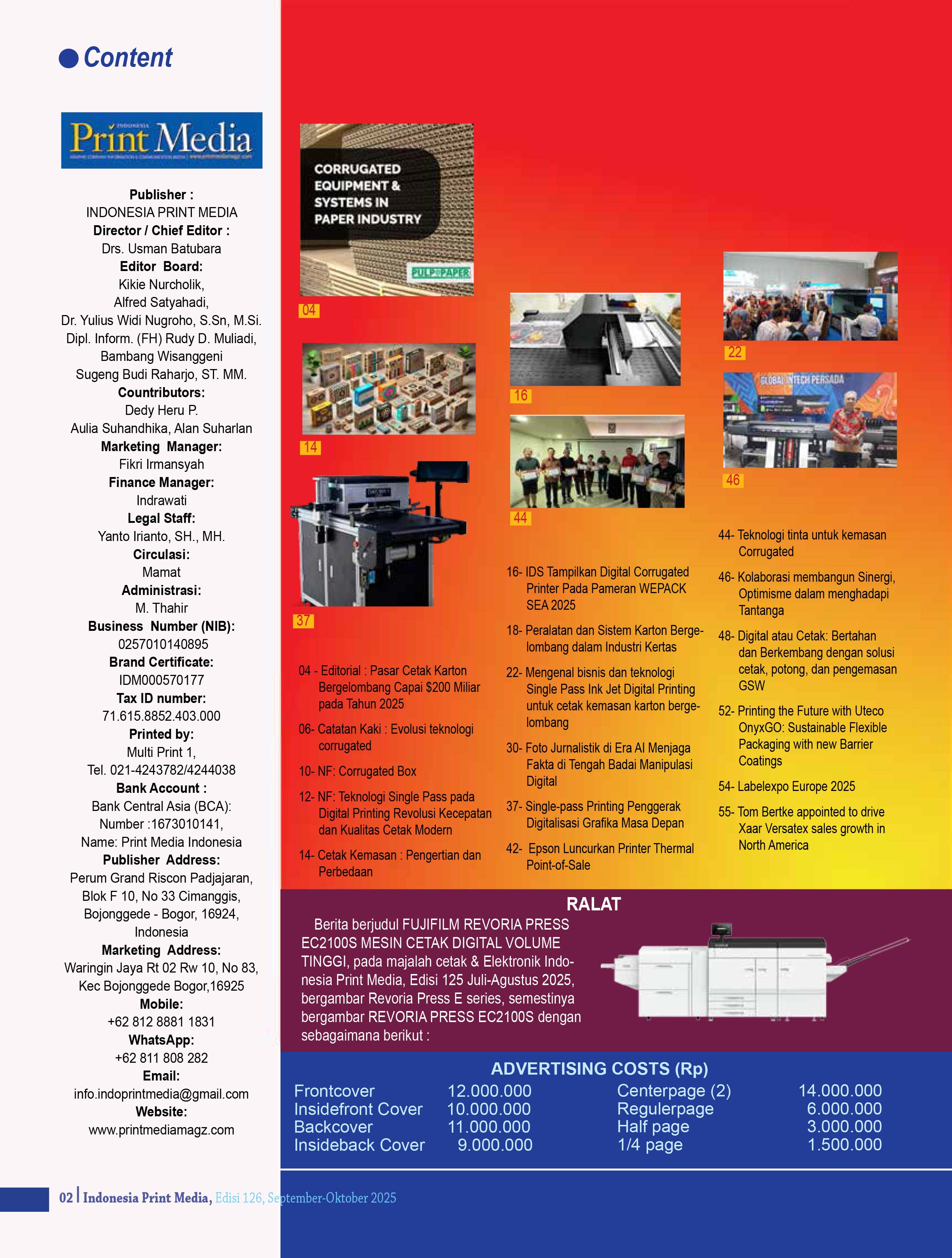 PRINT MEDIA 126