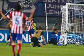 Menang 1-0 Atas Malaga, Atletico Madrid ke Puncak Klasemen La Liga