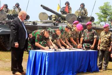 Korps Marinir TNI AL Tambah 37 Unit Tank Amfibi BMP-3F