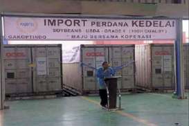 100 Ton Kedelai Asal AS Masuk Indonesia