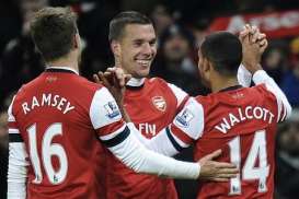 Arsenal vs Crystal Palace Skor 2-0 Menit ke-73