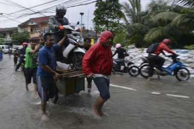 Ini Titik Macet & Banjir di DKI Jakarta Sore Ini (5/2/2014)