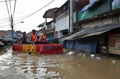 Hujan Mengguyur, Titik Banjir Jakarta Bertambah