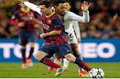 Liga Champions 2014: Skor Sementara Barca vs City 0-0