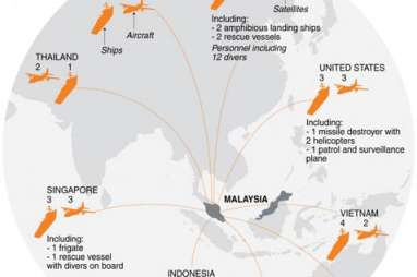 Malaysia Airlines MH 370 Hilang: Menurut Data Satelit Pesawat Menyimpang dari Jalurnya