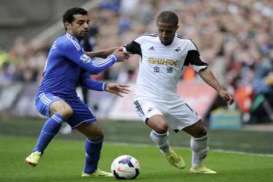 Hasil Swansea City vs Chelsea Skor 0-0 Babak Pertama