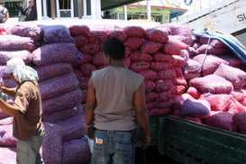 HARGA BAWANG:  Dari Rp60.000 Tinggal Rp6.000/Kg