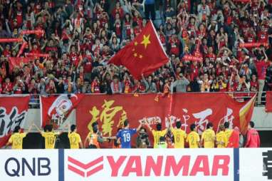 LIGA CHAMPIONS ASIA: Atasi Carezo Osaka 5-1, Guangzhou Tatap Perempatfinal