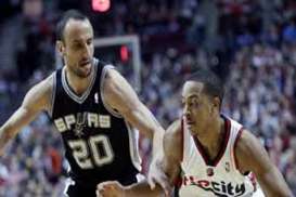 PLAY OFF NBA 2014: Spurs Pukul Blazers, Skor 2-0