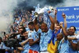 HASIL LIGA INGGRIS: Manchester City vs West Ham, Skor Akhir 2-0, City Juara 4 Kali