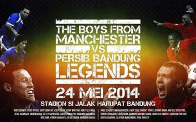 Laga Persib Legend vs Manchester United (24/5): Gading Marten Jual Tiket VIP Rp750.000