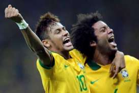 LAGA PEMBUKA PIALA DUNIA 2014, Brasil Vs Kroasia, Neymar Tak Tertekan