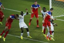 PIALA DUNIA 2014:  AS Gasak Ghana, Skor 2-1