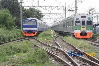 Perjalanan KRL Jakarta-Depok Berangsur Normal