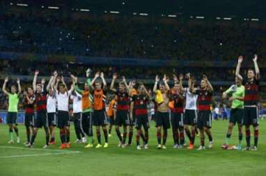 PIALA DUNIA 2014:  Jerman vs Brasil  7-1, Die Mannschaft Ke Final Kedelapan