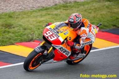 MOTOGP: Marquez Kembali Start Terdepan di Sachsenring