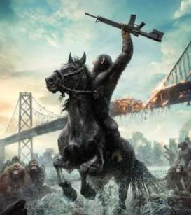 DAWN OF THE PLANET OF THE APES Duduki Peringkat Satu Box Office