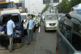 Kecelakaan Beruntun Tujuh Kendaraan, Tol Sunter-Priok Tersendat