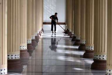 Pasca Salat Ied, Istiqlal 'Banjir' Sampah