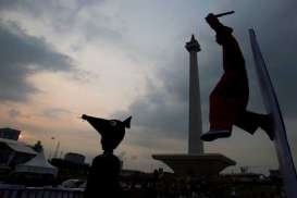 LIBUR LEBARAN: Monas Gelar Atraksi Budaya