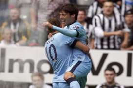 LIGA INGGRIS 2014:  Manchester City Lumat Newcastle 2-0