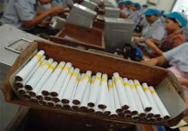 CUKAI ROKOK: Kemenperin Minta SKT Naik Maksimal 5%