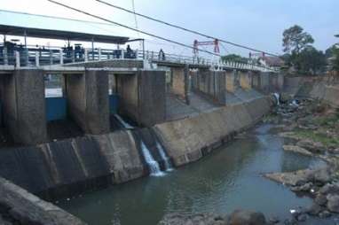 KRISIS AIR:  Persediaan di Waduk Manggar, Balikpapan, Menipis