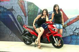 Yamaha Tampil Serba Biru di Indonesia Motorcycle Show 2014