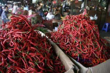 Harga Cabai di Pasar Tradisional Mulai Turun