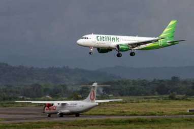 RUTE PENERBANGAN: Citilink Operasikan Rute Padang-Surabaya Lewat Palembang