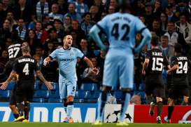 AS ROMA VS MANCHESTER CITY: Catatan Hasil, Skor, dan Gol (Liga Champions 2014)