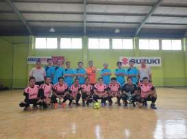 Asperindo Jateng dan Angkasa Pura I Semarang Tanding Futsal