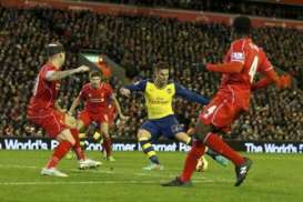 LIGA INGGRIS: Liverpool vs Arsenal, Skor Akhir 2-2