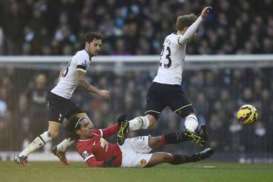 TOTTENHAM HOTSPUR VS MANCHESTER UNITED: Skor Imbang 0-0, Babak Pertama