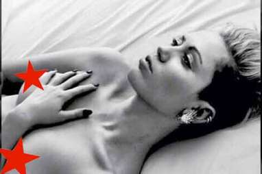 Miley Cyrus Posting Foto Topless untuk Kampanye "Free The Nipple"