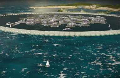 Polinesia Akan Bangun Kota Terapung di Tengah Samudra Pasifik
