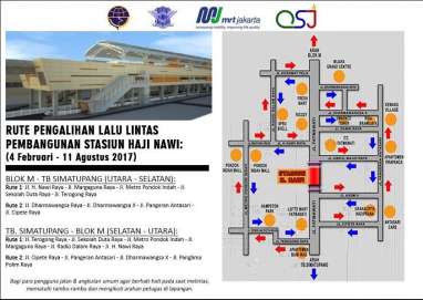 Polda Metro Ingatkan Lagi Pengalihan Arus Lalu Lintas Jalan Haji Nawi