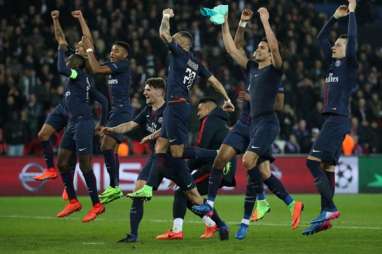 BABAK 16 LIGA CHAMPIONS: PSG Gulung Barcelona 4-0, Trio MSN 'Mati'