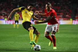 HASIL BABAK 16 LIGA CHAMPIONS: Benfica - Dortmund 1-0, Munchen vs Arsenal dan Madrid vs Napoli Hari Ini