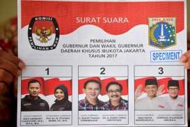 QUICK COUNT PILGUB DKI 2017: Versi Polmark dan SMRC, Ahok Kedua, Anies Pertama, Agus Ketiga