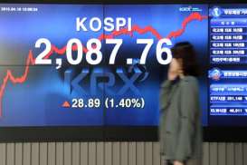 BURSA KORSEL 21 FEBRUARI: Kospi Menguat Hampir 1%, Ditopang Data Ekspor