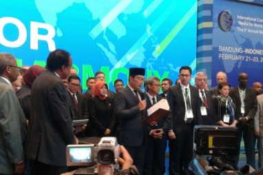 Ridwan Kamil Bacakan Deklarasi Media for World Harmony