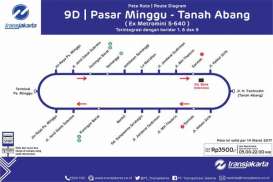 TransJakarta Operasikan Rute Pasar Minggu-Tanah Abang