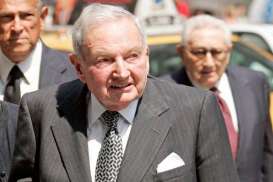 Miliuner dan Manusia Paling Berpengaruh di Dunia, David Rockefeller Meninggal