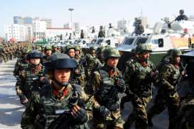 Militer China  Latihan Perang di Perbatasan Myanmar